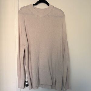 Lululemon Athletica Beige Crewneck Sweater